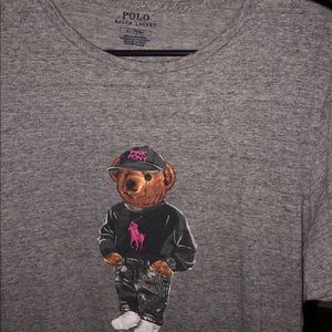 RARE POLO BEAR MENS MEDIUM T SHIRT